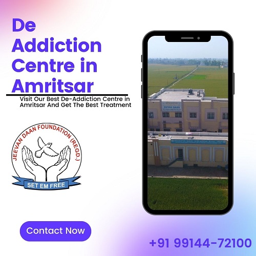 Visit Our Best De Addiction Centre in Amritsar And Get The Best Treatment