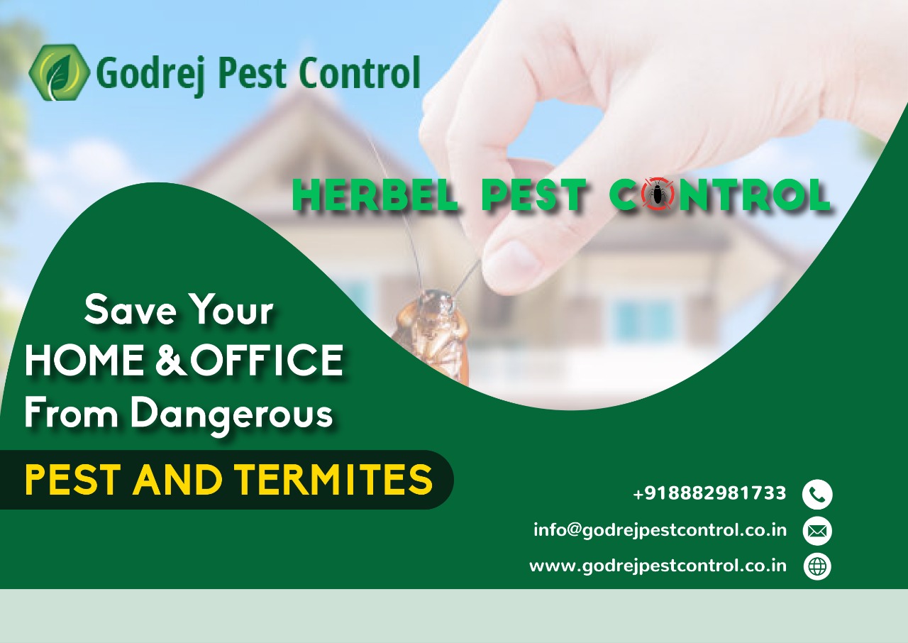 Get rid of pests and termites naturally with Herbal Pest Control by GodrejPestControl
