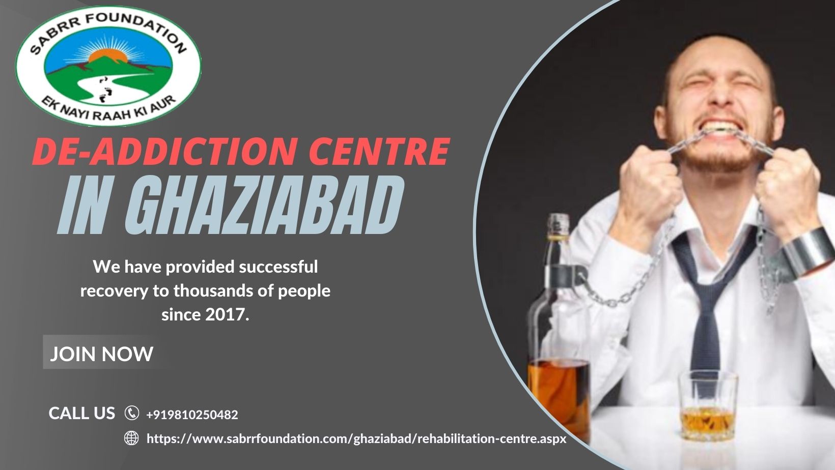 The Best De-addiction Centre in Ghaziabad