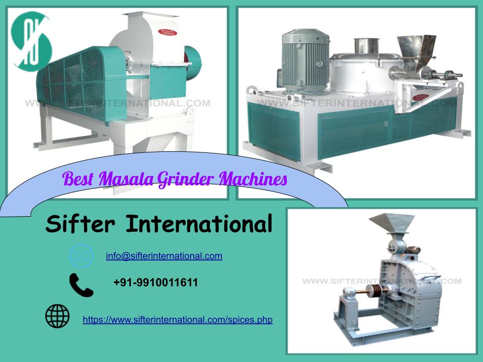 Best Masala Grinder Machines Supplier and Manufacturer