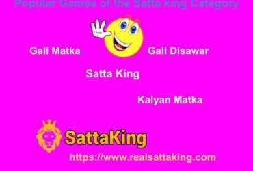 The Popular Games of the Satta king Market