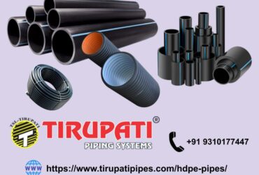 Best Quality HDPE pipe Manufacturer in India