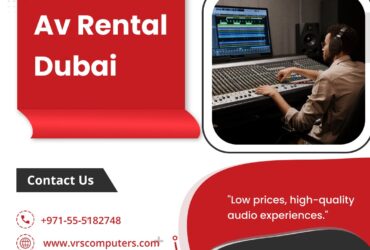 Where to Find the Best-in-Class Audio Visual Rental in Dubai?