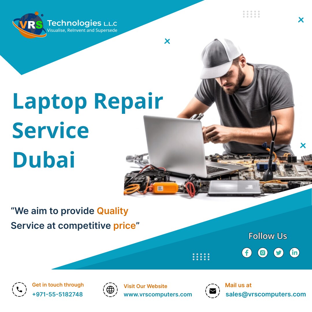 VRS Technologies LLC, Your Go-To for Laptop Repair in Dubai