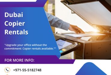Where Can I Rent a Copier in Dubai for Short-Term Use?