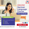 Online German Language Course with Certificate